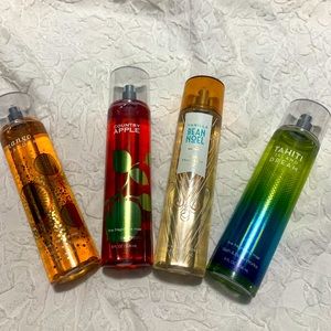 Bath and Body Works , sprays . LOT